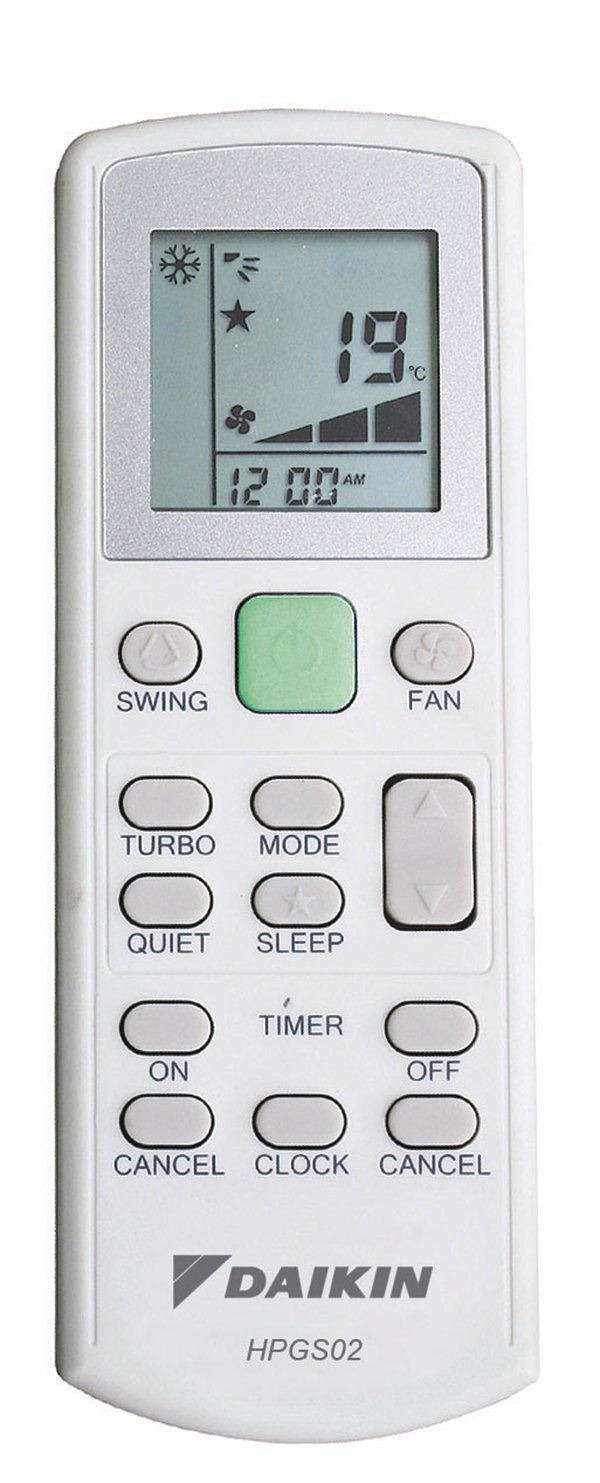 Daikin Konvektor Fjarrkontroll