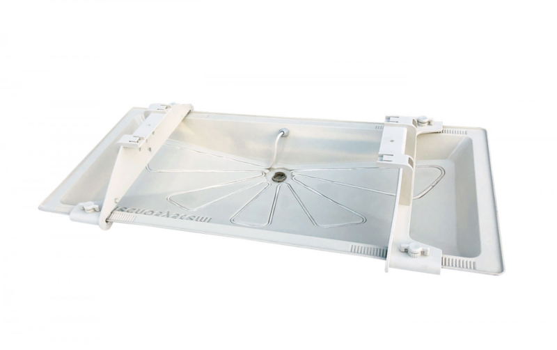 Dropptrag teleskopfasten 3m varmekabel 1050x400mm 800x503 1