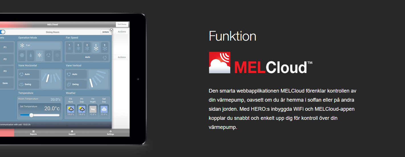 Funktion Mel Cloud 1