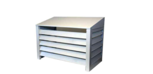 Varmepumpsskydd aluminium